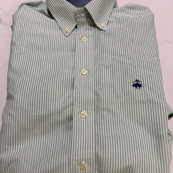Brooks Brothers 346 Striped Button-Down Shirt Medium - Picture 1 of 3